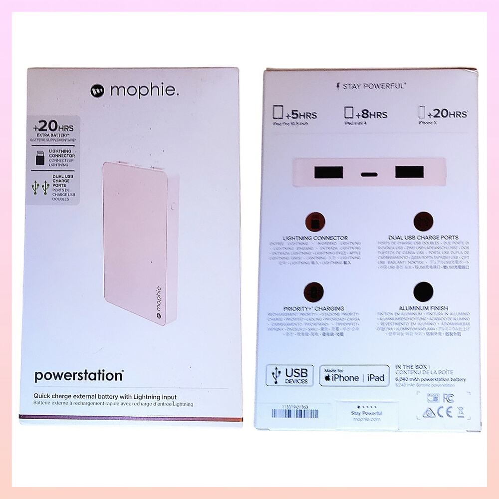 Mophie PowerStation Universal External Battery for Smartphones & Tablets 6040mAh